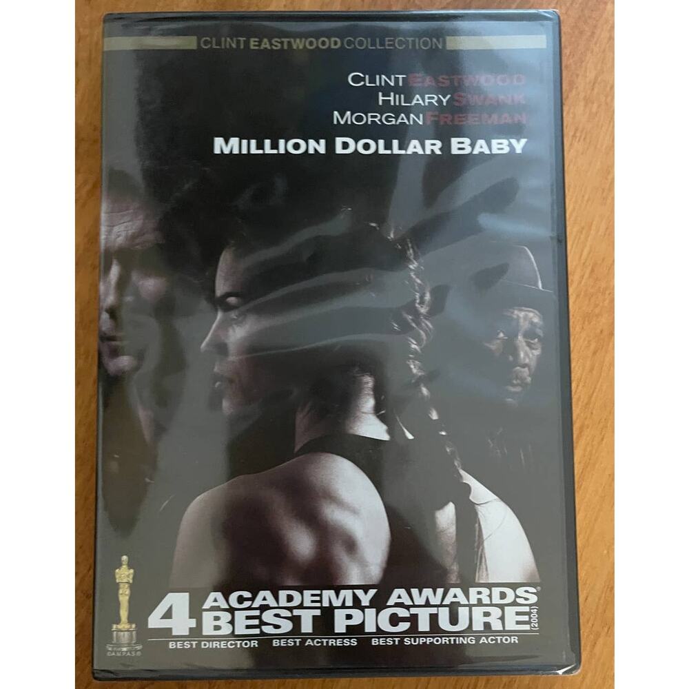 MILLION DOLLAR BABY- Clint Eastwood *Hillary Swank *Morgan Freeman *NEW+SEALED!
